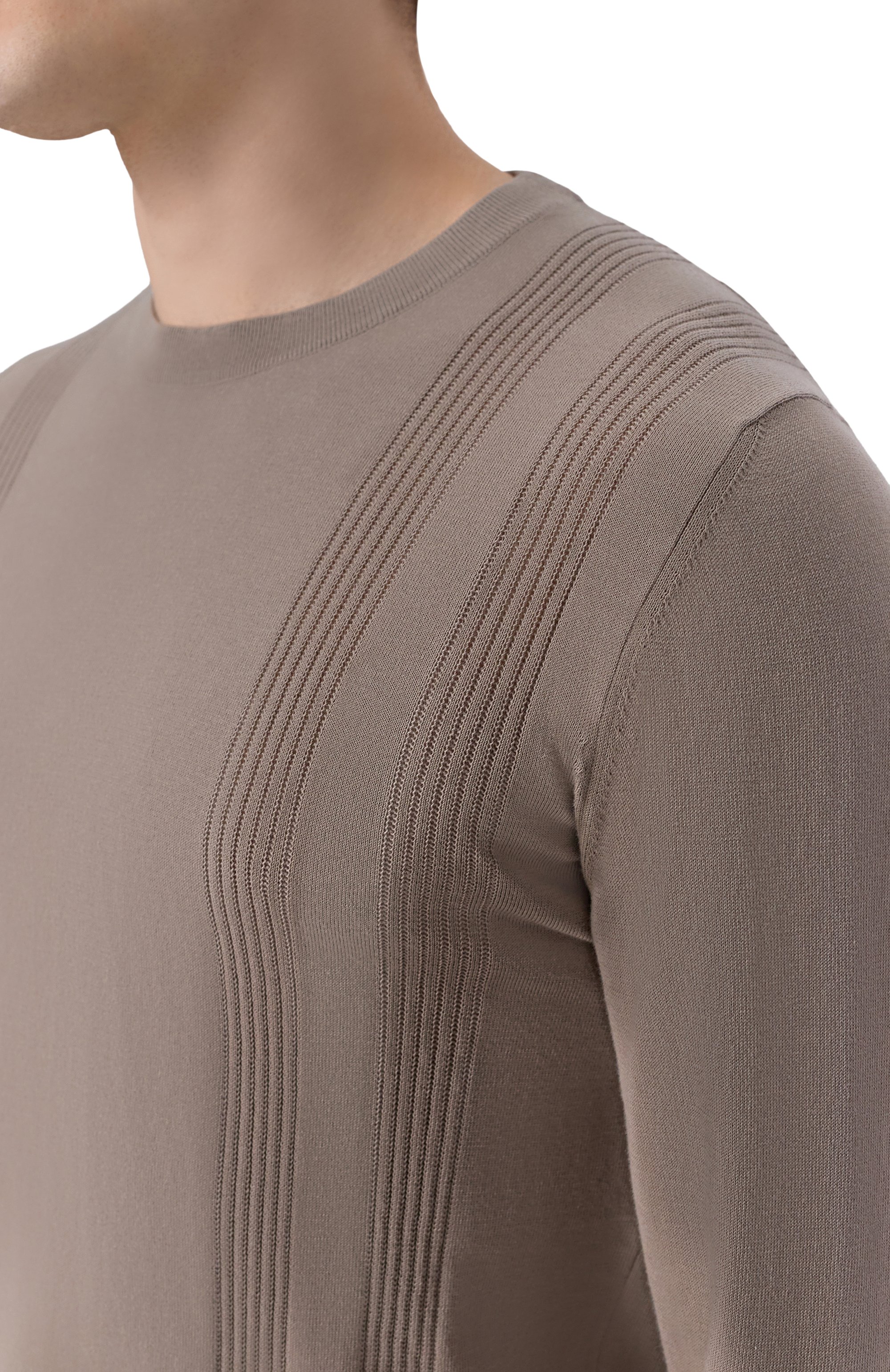 Хлопковый джемпер CORNELIANI, арт. 27M58A/2725109, фото 5