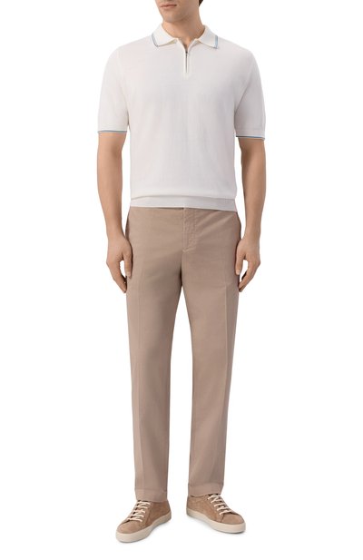 Поло из хлопка и шелка MVST, арт. M26.CSM.K425, фото 2