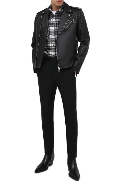 Кожаная куртка DSQUARED2, арт. S74AM1144/SY1491, фото 2
