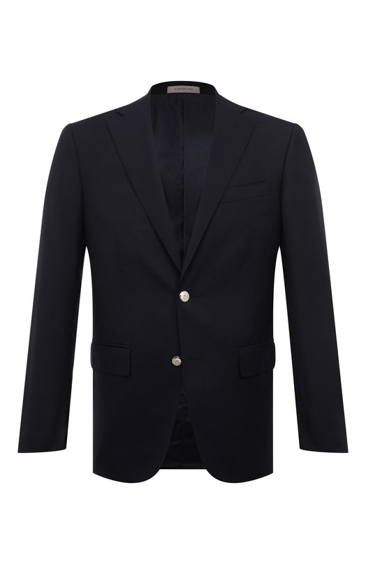 Шерстяной пиджак Corneliani 946008-9418475 Синий 946008-9418475