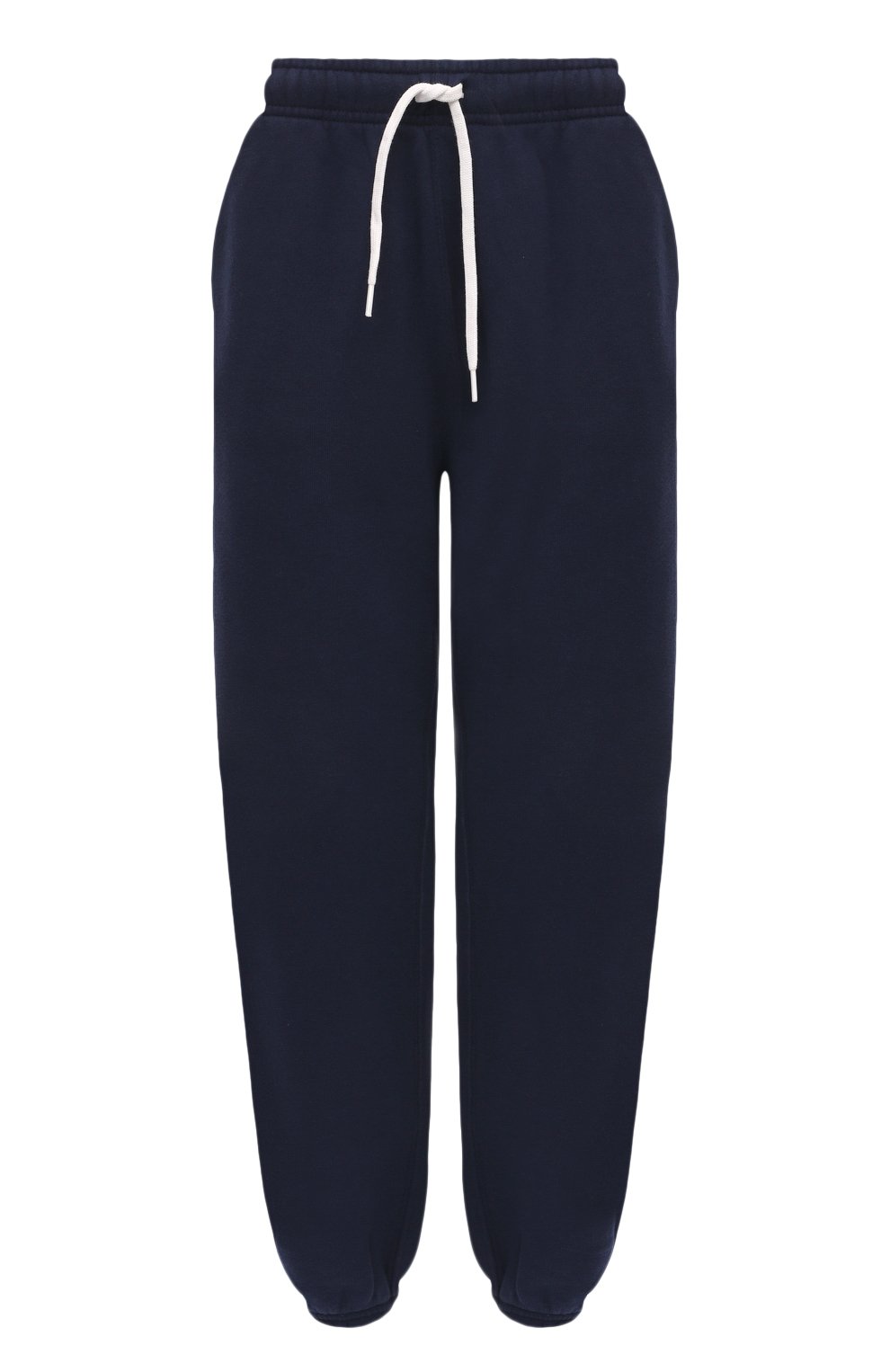 Хлопковые джоггеры POLO RALPH LAUREN темно-синего цвета по цене 19250 руб., арт. 211943009, фото 1 Хлопковые джоггеры POLO RALPH LAUREN, арт. 211943009, фото 1