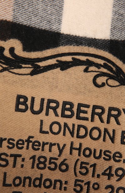 Кашемировый шарф BURBERRY, арт. 8049732, фото 4
