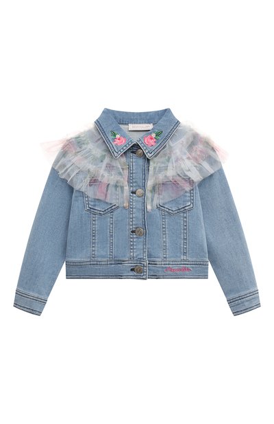 Джинсовая куртка MONNALISA, арт. 39C100, фото 1
