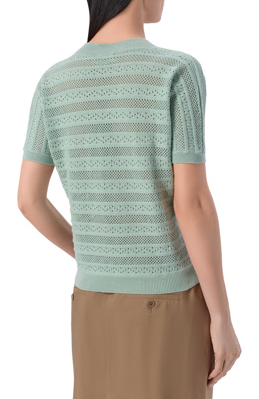 Хлопковый пуловер MVST M26.CSW.K433/GIZA Зелёный  M26.CSW.K433/GIZA Фото 4