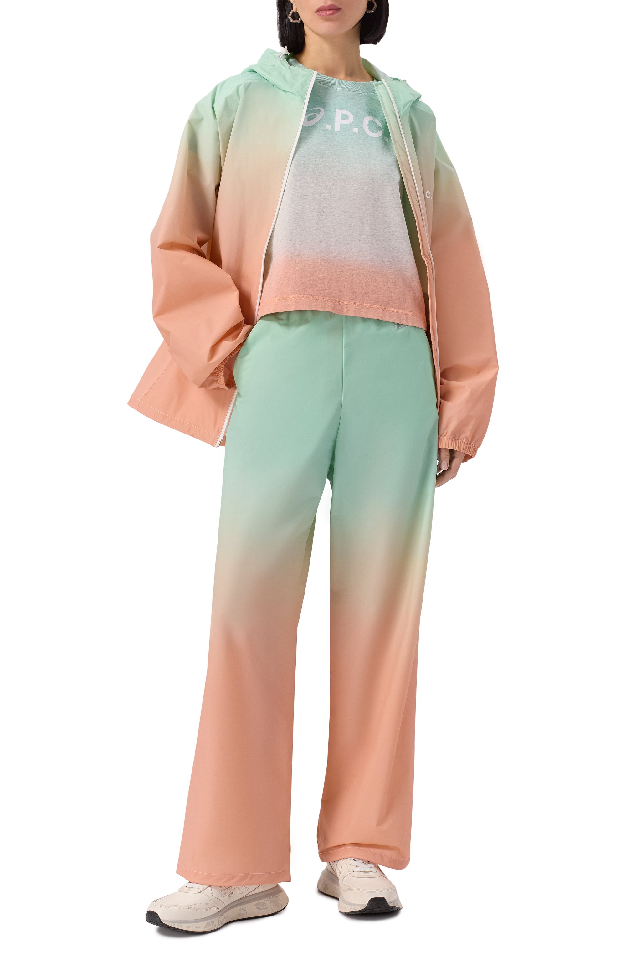 Брюки a.p.c. x asics A.P.C., арт. PSAK0-M08478, фото 2