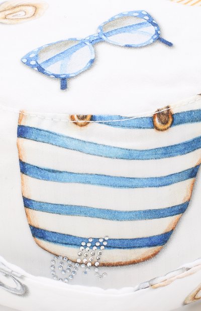 Панама с аппликацией и принтом MONNALISA, арт. 391003, фото 3