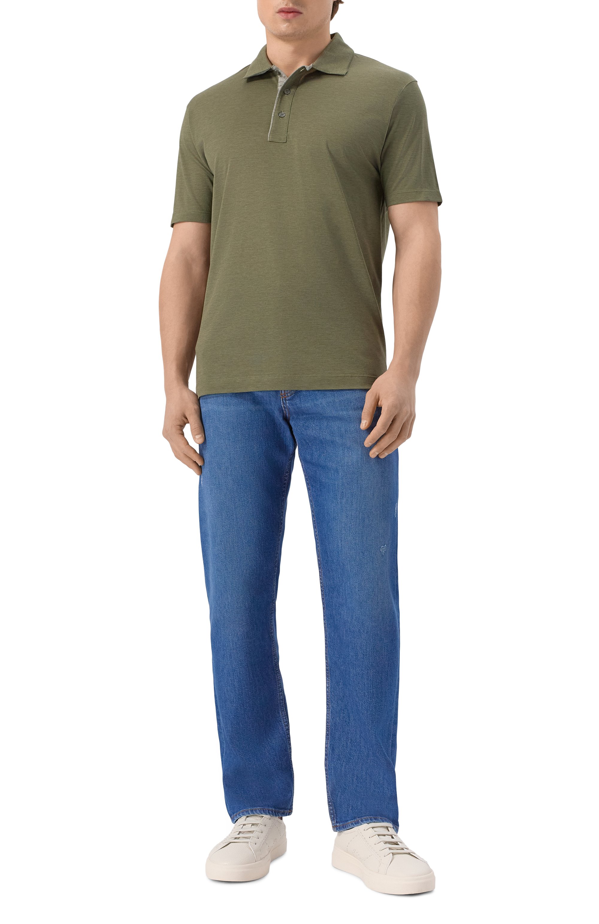 Хлопковое поло PAUL&SHARK, арт. 25411224/L, фото 2