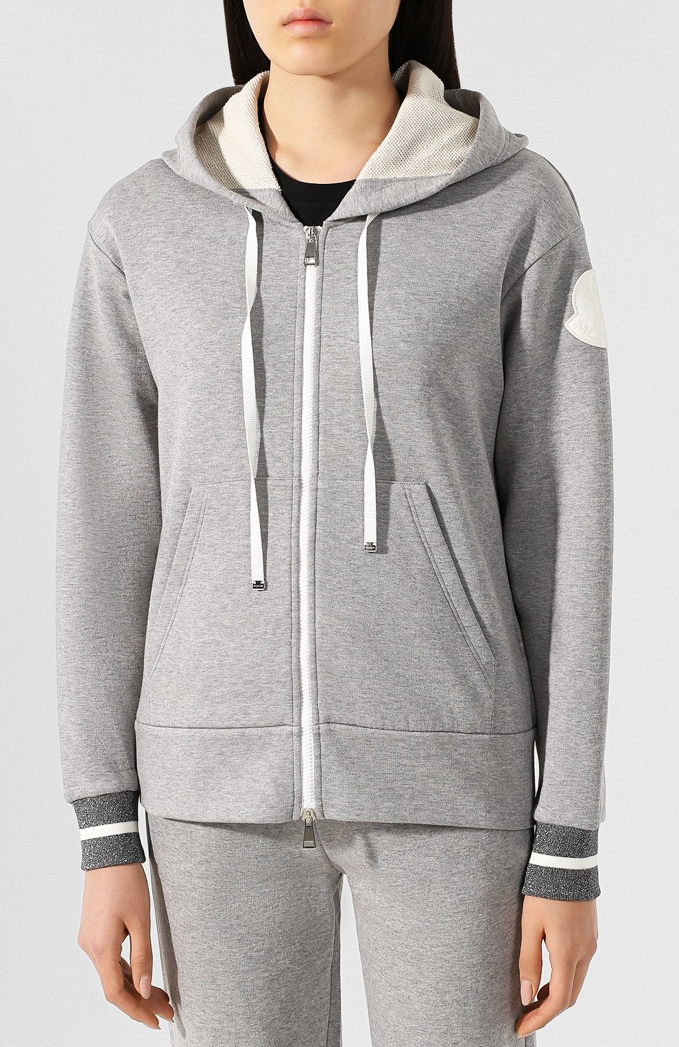 Хлопковая толстовка MONCLER, арт. F1-093-8G703-00-V8101, фото 3