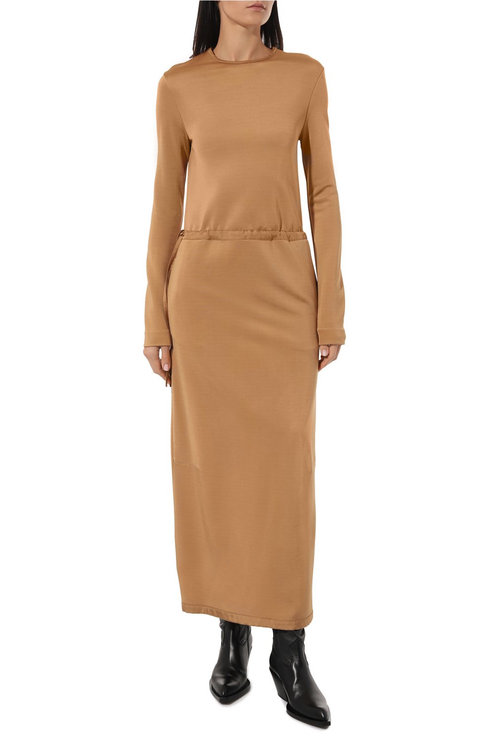 Платье из вискозы и шерсти JIL SANDER, арт. J02CT0226/J20053, фото 3