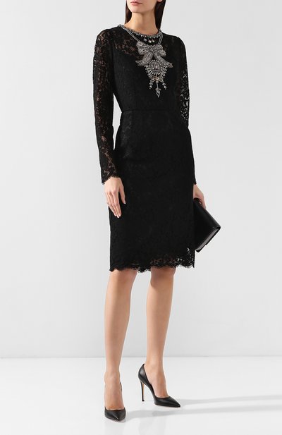 Кружевное платье DOLCE & GABBANA, арт. F6C5YZ/HLMCK, фото 2