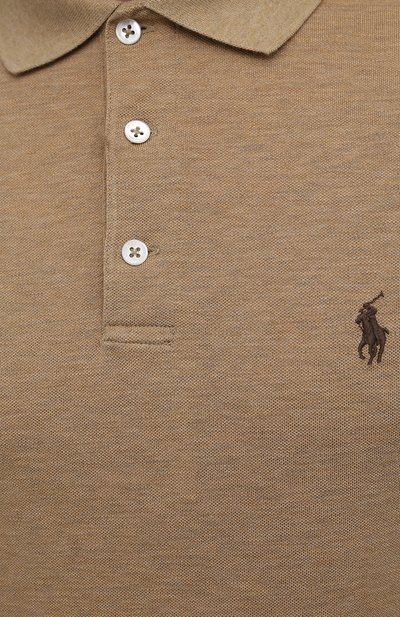 Хлопковое поло POLO RALPH LAUREN, арт. 710541705, фото 5