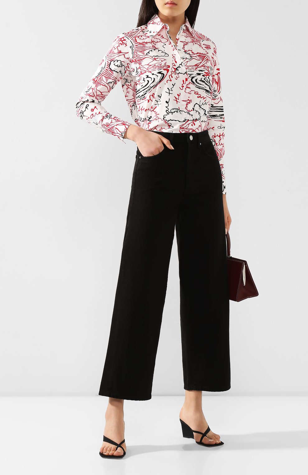 Хлопковая рубашка STELLA MCCARTNEY, арт. 600566/S0A22, фото 2