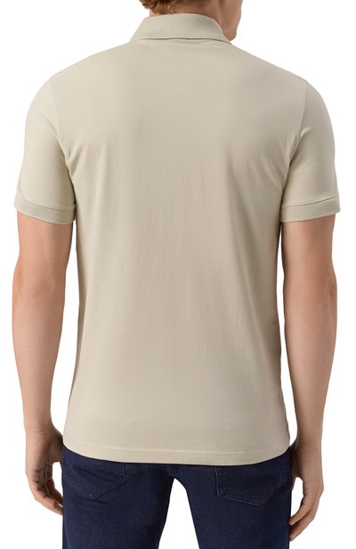 Хлопковое поло BOSS ORANGE, арт. 50507803, фото 4