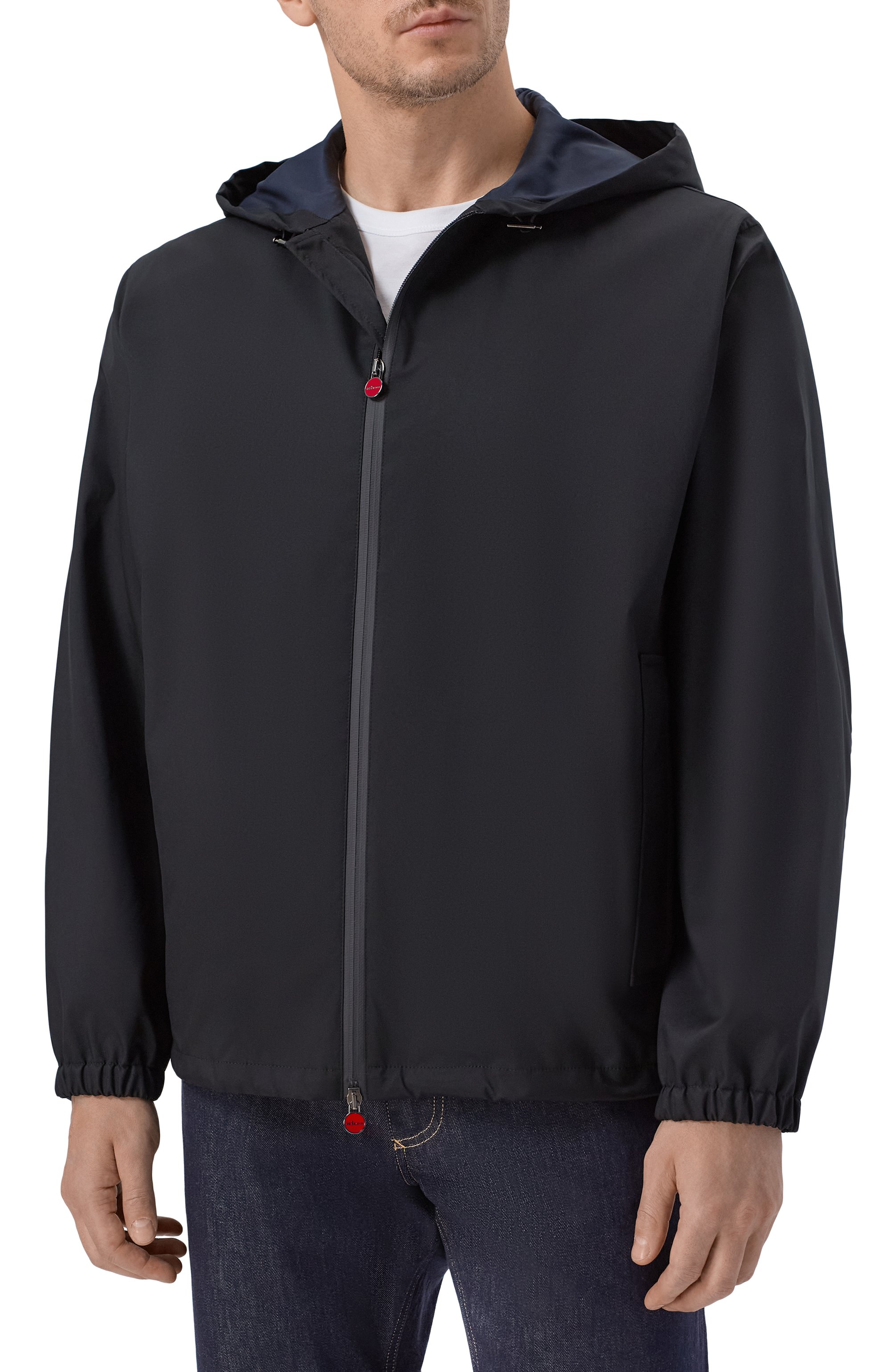 Бомбер KITON черного цвета по цене 547000 руб., арт. UW2316AV0824H, фото 3 Бомбер KITON, арт. UW2316AV0824H, фото 3