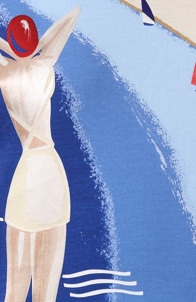 Хлопковая футболка с круглым вырезом и принтом RALPH LAUREN, арт. 290714023, фото 5