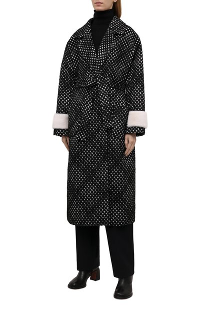 Пальто из шерсти и кашемира SEVEN LAB, арт. CABM blwh, фото 3