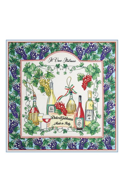 Шелковый платок DOLCE & GABBANA, арт. FN090R/GDAWC, фото 4