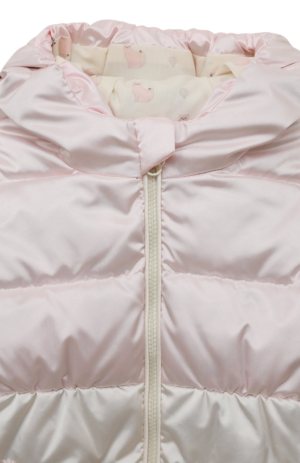 Пуховый конверт CHEPE розового цвета по цене 9800 руб., арт. 391160, фото 3 Пуховый конверт CHEPE, арт. 391160, фото 3