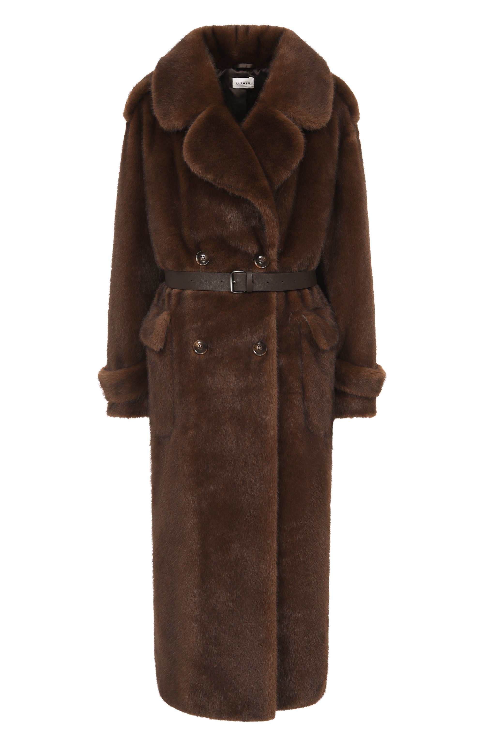 Шуба из экомеха P.A.R.O.S.H., арт. PULSE-D431733, фото 1