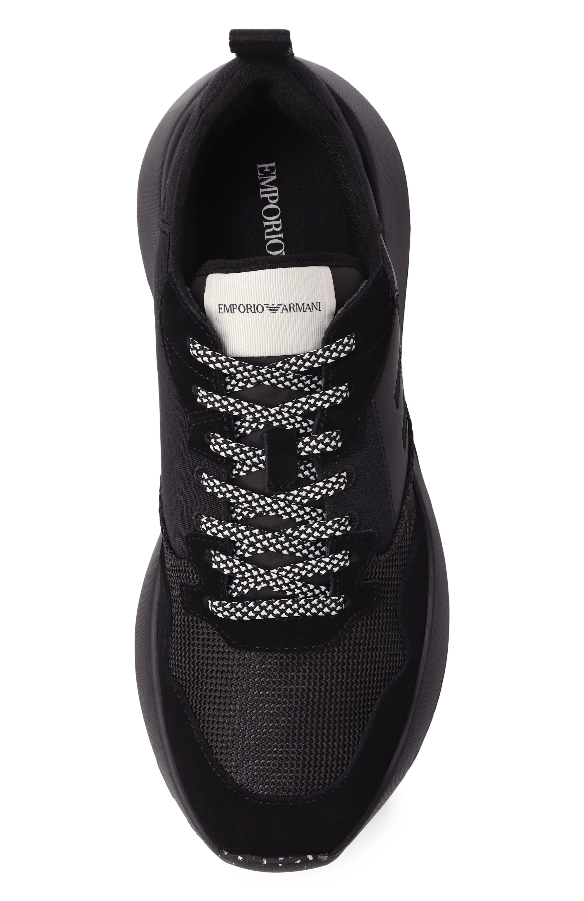 Текстильные кроссовки EMPORIO ARMANI, арт. EM003667/AF19533, фото 6