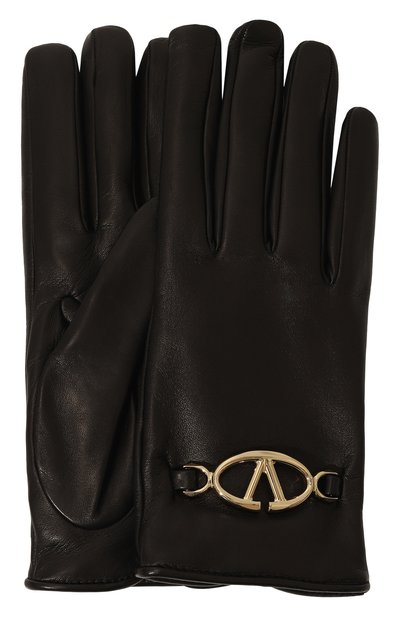 Кожаные перчатки VALENTINO, арт. 5W2GDA30/BVI, фото 1