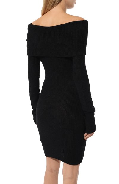 Платье DONDUP черного цвета по цене 49950 руб., арт. DA376/M00893D 002, фото 4 Платье DONDUP, арт. DA376/M00893D 002, фото 4