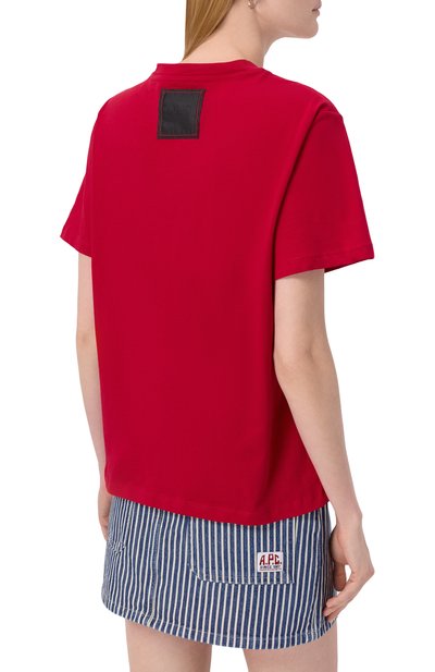 Хлопковая футболка LIU JO, арт. CA5392J6308, фото 4