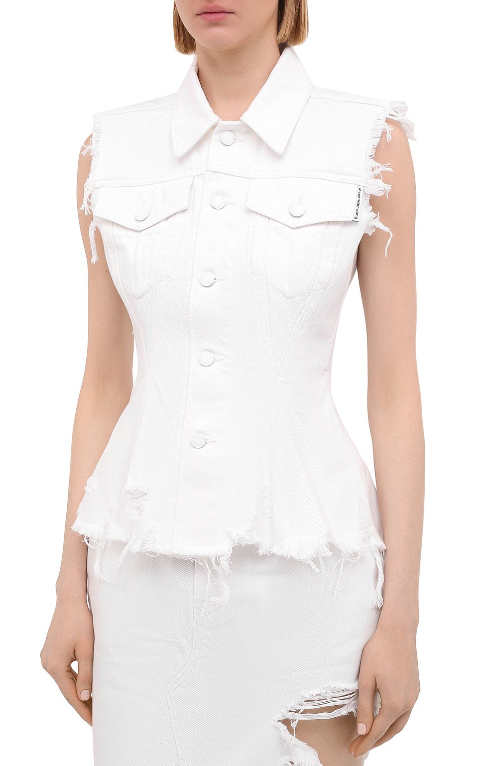 Джинсовый жилет ALEXANDER WANG, арт. 4DC2212948, фото 3