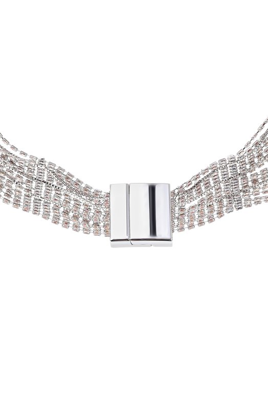 Колье Caviar jewellery 1858-4 Серебряный  1858-4 Фото 4