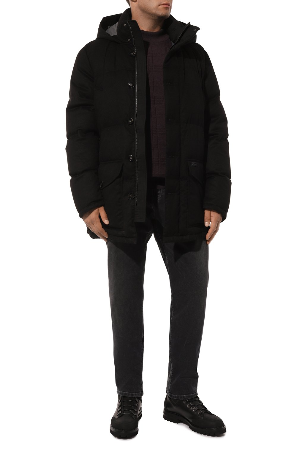 Кашемировый пуховик KITON, арт. UW1912V0455F01/62, фото 2