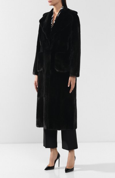 Шуба из меха норки VALENTINO, арт. SF3FA7751CF, фото 3