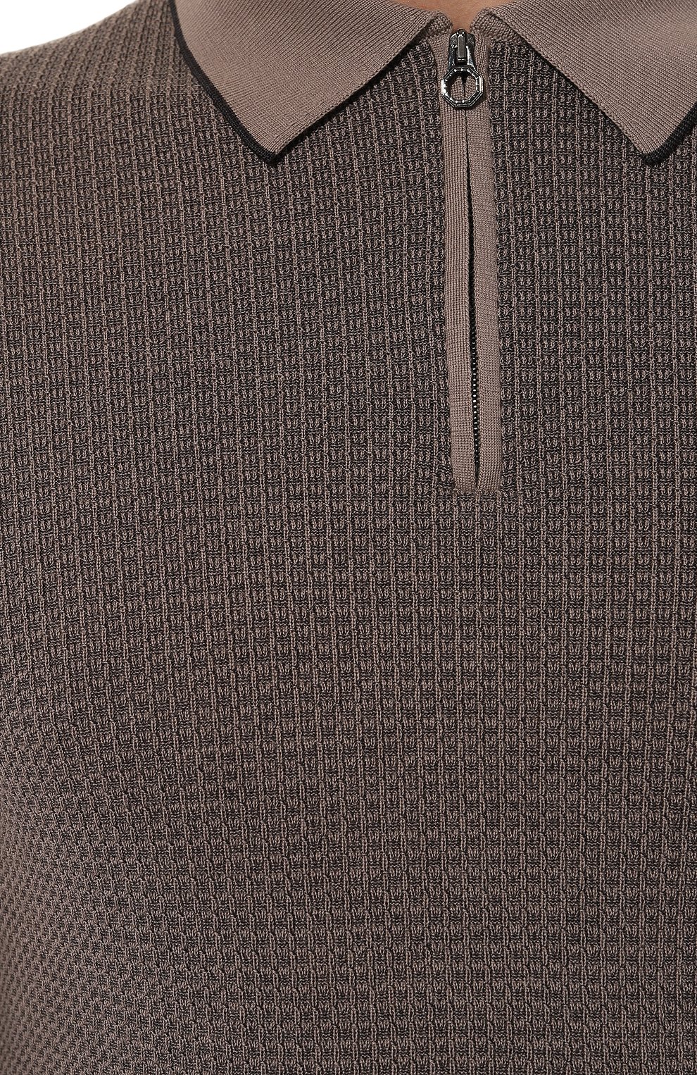 Поло из шерсти и шелка STEFANO RICCI, арт. KE06007AZ1/E24303, фото 5