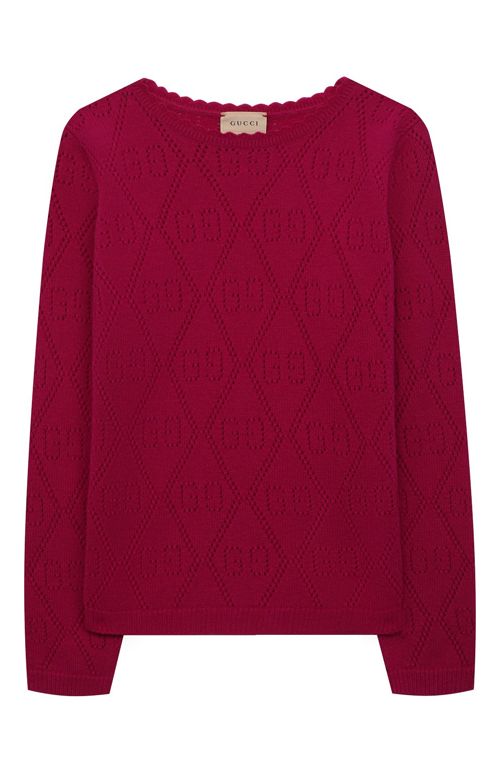 Шерстяной пуловер GUCCI, арт. 642845/XKBXP, фото 1