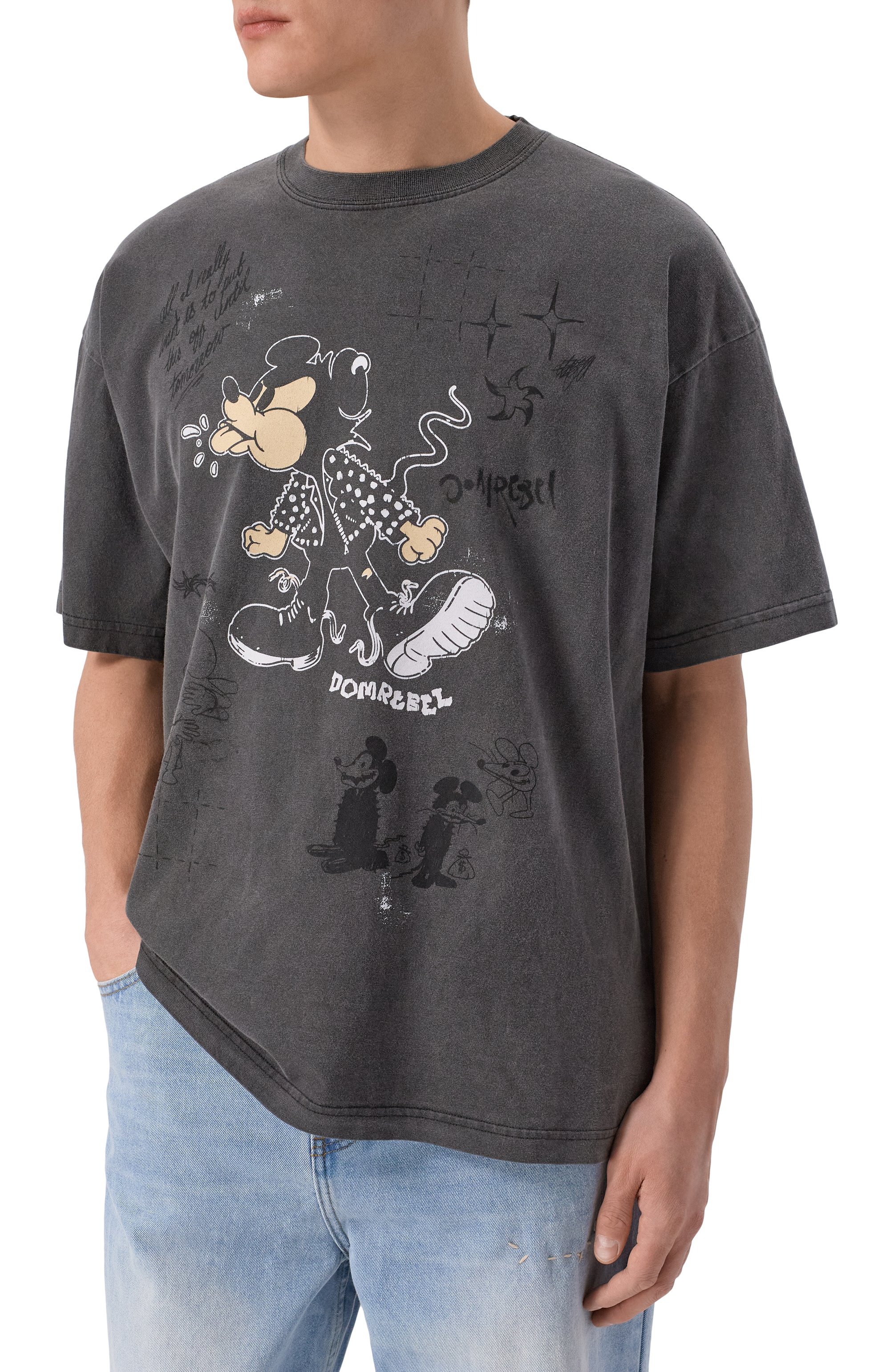 Хлопковая футболка DOMREBEL, арт. M SPIT/T-SHIRT, фото 3