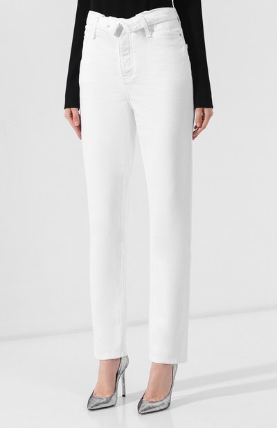 Джинсы ALEXANDER WANG белого цвета по цене 43400 руб., арт. 4DC2194539, фото 3 Джинсы ALEXANDER WANG, арт. 4DC2194539, фото 3