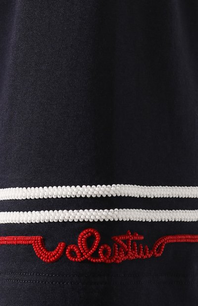 Хлопковая футболка VALENTINO, арт. TB3MG05J5BL, фото 5