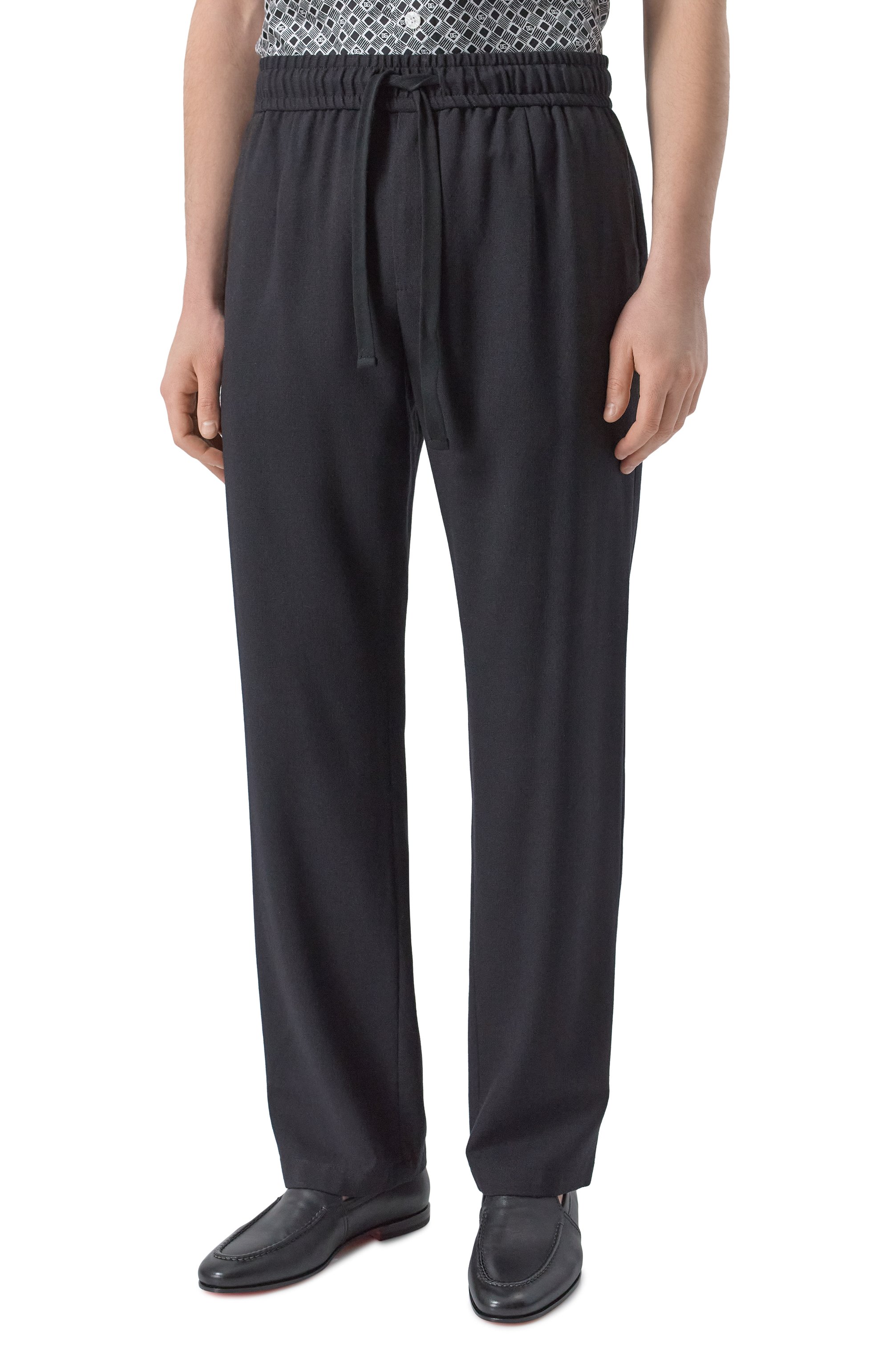 Шерстяные брюки DOLCE & GABBANA, арт. GV4LHT/FU28E, фото 3