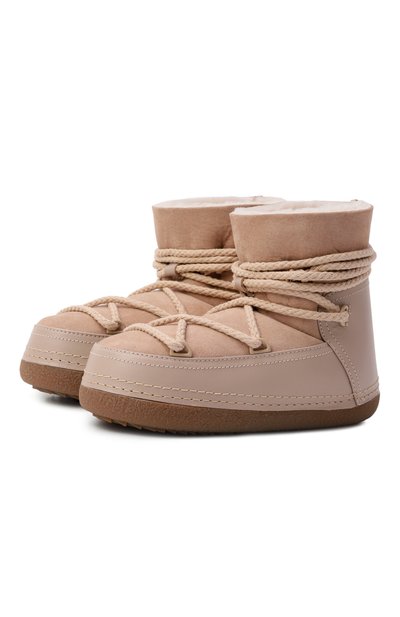 Женские кожаные полусапоги INUIKII, арт. 1002.003.0021