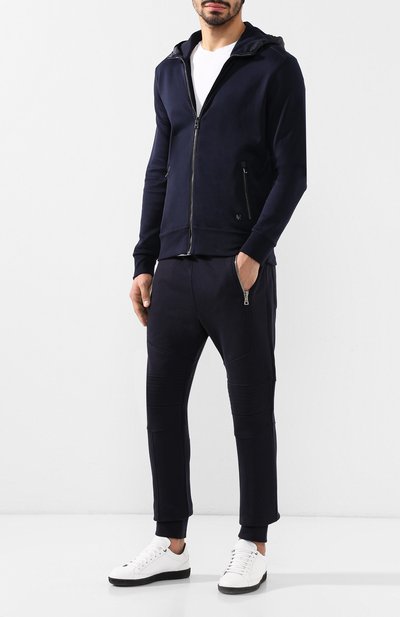 Хлопковая толстовка на молнии с капюшоном RALPH LAUREN, арт. 790704163, фото 2