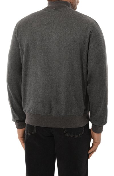 Шерстяная толстовка CAPOBIANCO, арт. 17M455.FL00./58, фото 4