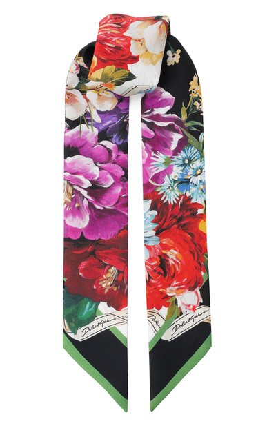Женский шелковый шарф-твилли DOLCE & GABBANA, арт. FS215A/GDC7B