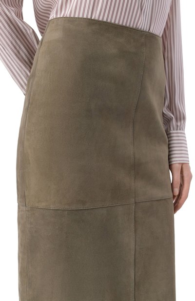 Замшевая юбка WEEKEND MAX MARA, арт. PALA, фото 5