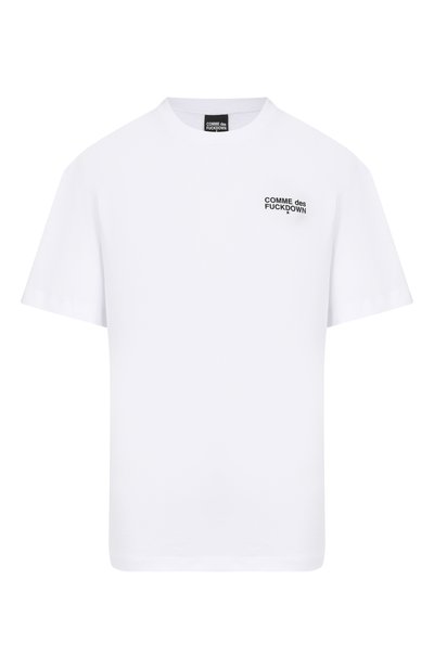 Женская хлопковая футболка COMME DES FUCKDOWN, арт. CFABW01551
