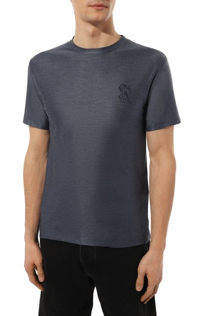 Шелковая футболка STEFANO RICCI, арт. MNH3102170/K0002N, фото 3