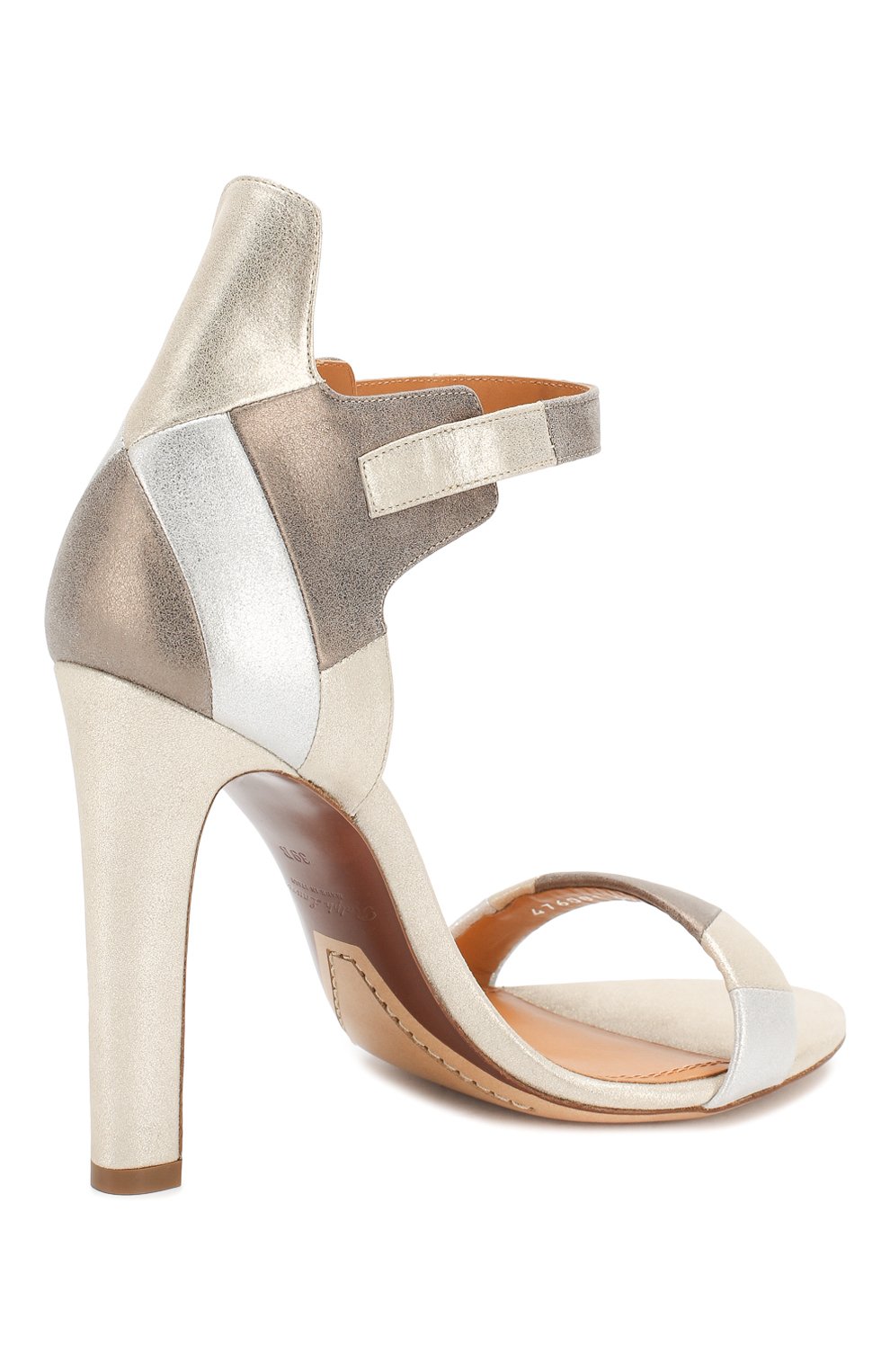 Кожаные босоножки RALPH LAUREN, арт. 800769476, фото 4