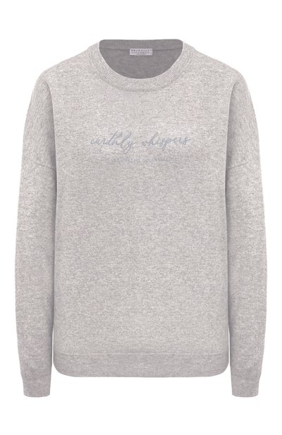 Женский пуловер из шерсти и кашемира BRUNELLO CUCINELLI, арт. M1610BP408