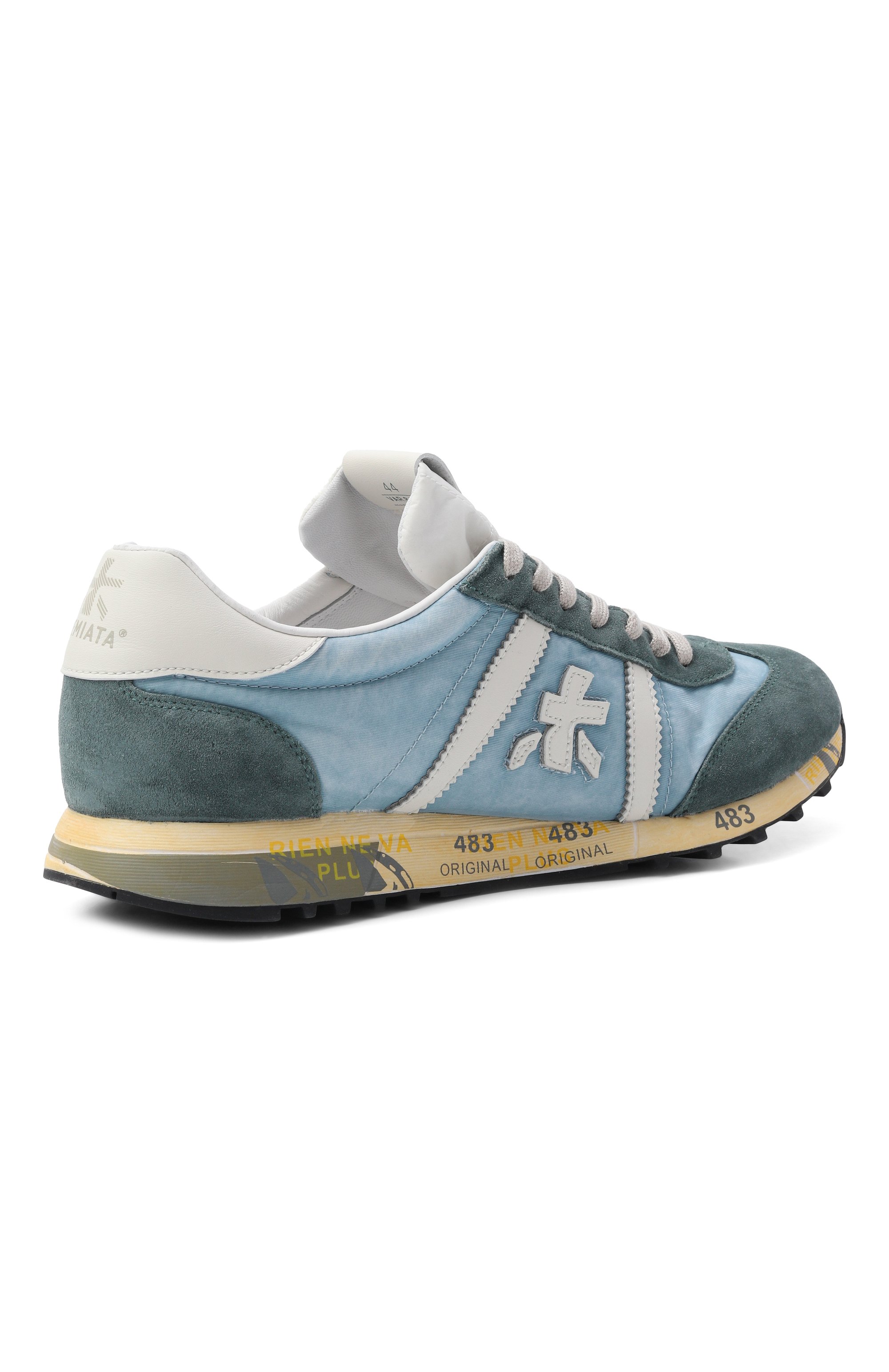 Комбинированные кроссовки lucy PREMIATA голубого цвета по цене 31200 руб., арт. LUCY/VAR 8188, фото 4 Комбинированные кроссовки lucy PREMIATA, арт. LUCY/VAR 8188, фото 4