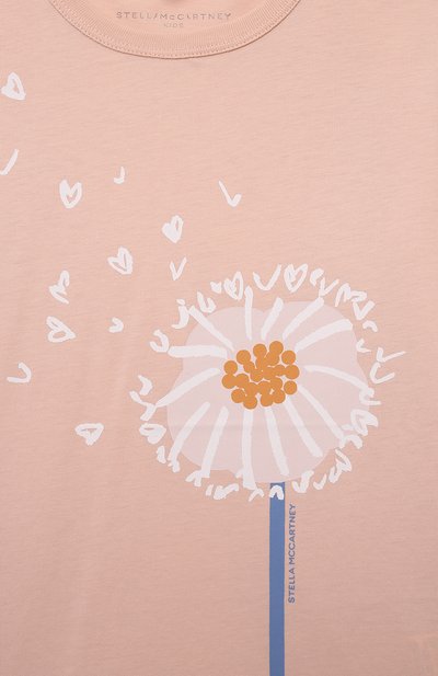 Хлопковая футболка STELLA MCCARTNEY, арт. TV8A71, фото 3
