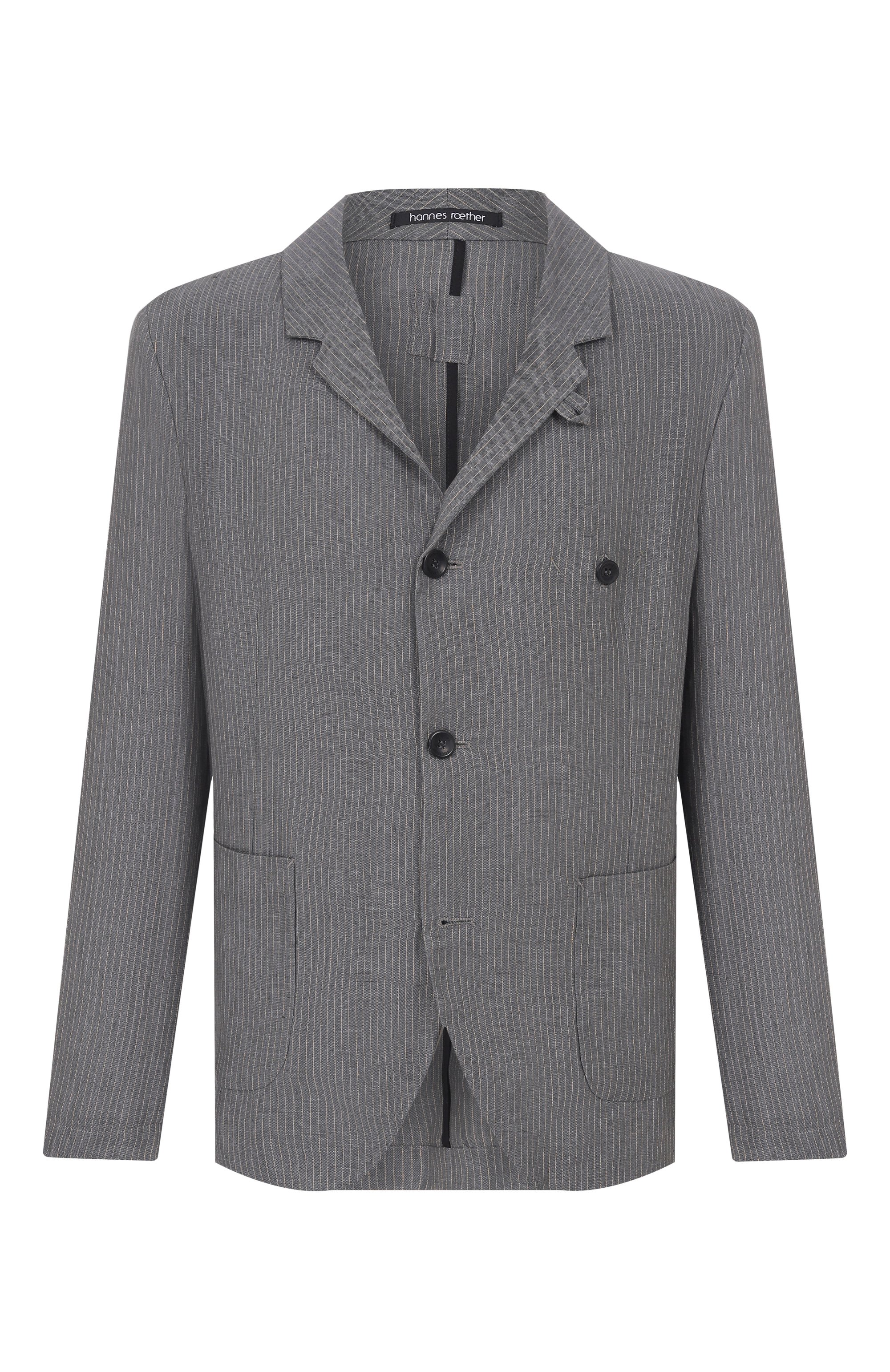 Льняной пиджак HANNES ROETHER, арт. J0P32PE.6069, фото 1