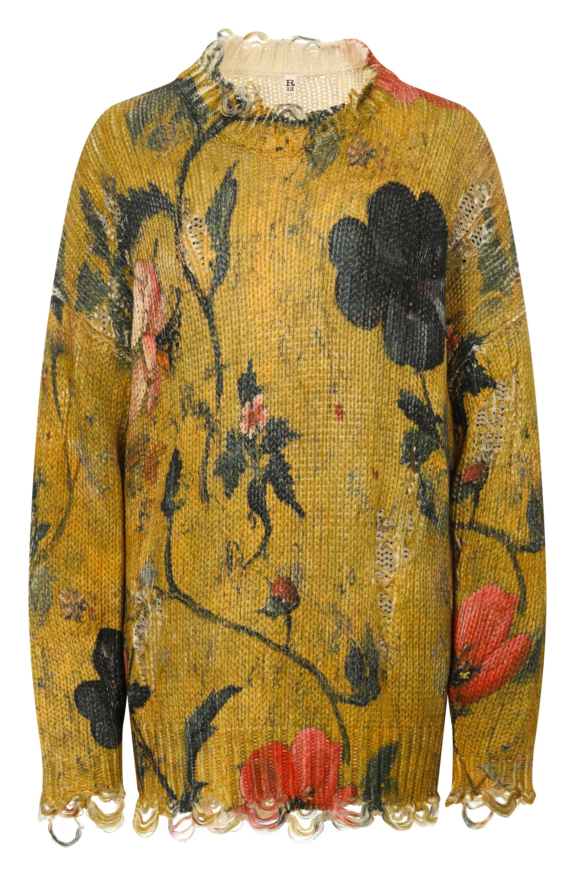 Хлопковый свитер R13, арт. R13WY197-Y222A, фото 1